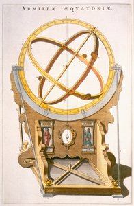 Un planetario diseñado por Tycho Brahe (1546-1601) del 